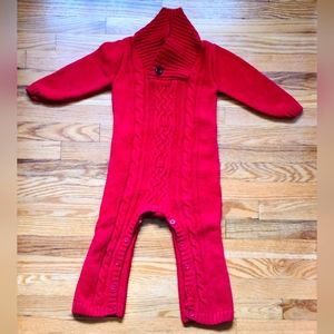 10 for $25 - Old Navy 2T Red Cable Knit Romper